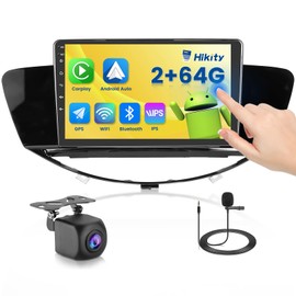 [2+64G] Hikity Android 13 Car Stereo for Subaru Tribeca 2007-2011 with Wireless Carplay Android Auto, 9" Touchscreen Car Radio with Mirror Link GPS WiFi Bluetooth SWC Backup Cam FM Mic