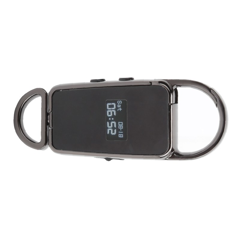 S23 Black Mini Key Ring Shape USB Flash Drive MP3