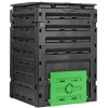 Segawe Compost Bin 120 Gallon Large Outdoor Composter PP Material