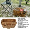Fockety Garden Tool Bag, Canvas Tool Bag Large Waterproof Garden