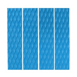 Xiaokeis - 4 almohadillas para orejas de tracción para tablas de surf de EVA para tablas de surf y tablas de skimboards, alfombrilla de agarre antideslizante, almohadilla universal de tracción para tablas de surf para longboard, shortboard, tabla de pesc