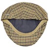 Melegari Classic Checked Hat Varazze Men Women Made in Italy,