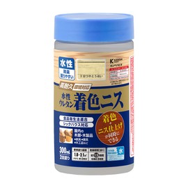Kanpe Hapio 00707653602300 Paint, Water-based, Glossy Varnish, Coloring, Durable, Odor, Food Sanitation Law, Sick House Compatible, Water-based Urethane Tinted Varnish, 3 Minutes Glossy, 10.1 fl oz