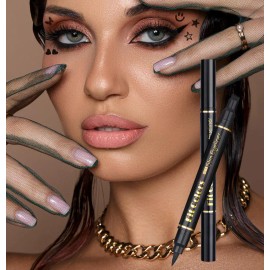 Set De Lápices Delineadores De Ojos Impermeables Doble Punta