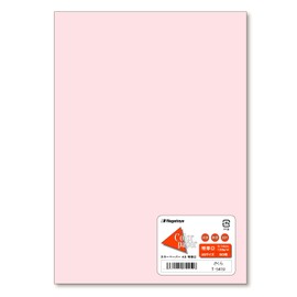 Nagatoya Shoten Color Paper, Na-5419 A5, Extra Thick, 50 Sheets, Cherry Blossom, For Double-Sided Printing