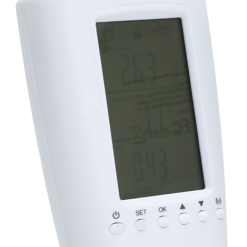 Wireless Thermostat Outlet Multifunctional Automatically Programmable Digital Temperature Controller Outlet