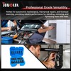 JEUCLEL 14Pcs Impact Grade Allen Bit Socket Set, Metric Hex