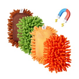 Mr. Pen- Microfiber Shag Whiteboard Eraser, 4 Pack, Vintage Color, Washable Microfiber Whiteboard Eraser