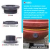 ChillWaves PVC Bulkhead Fitting 1-1/4" Double Thread Connector Adapter with