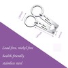 LQRI Stepmom Gift Stepdad Gift Set Step Parent Keychain Best