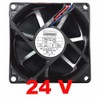 Mechatronics 24V DC Fans (80x25mm, Extra High Speed)