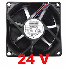 Mechatronics 24V DC Fans (80x25mm, Extra High Speed)