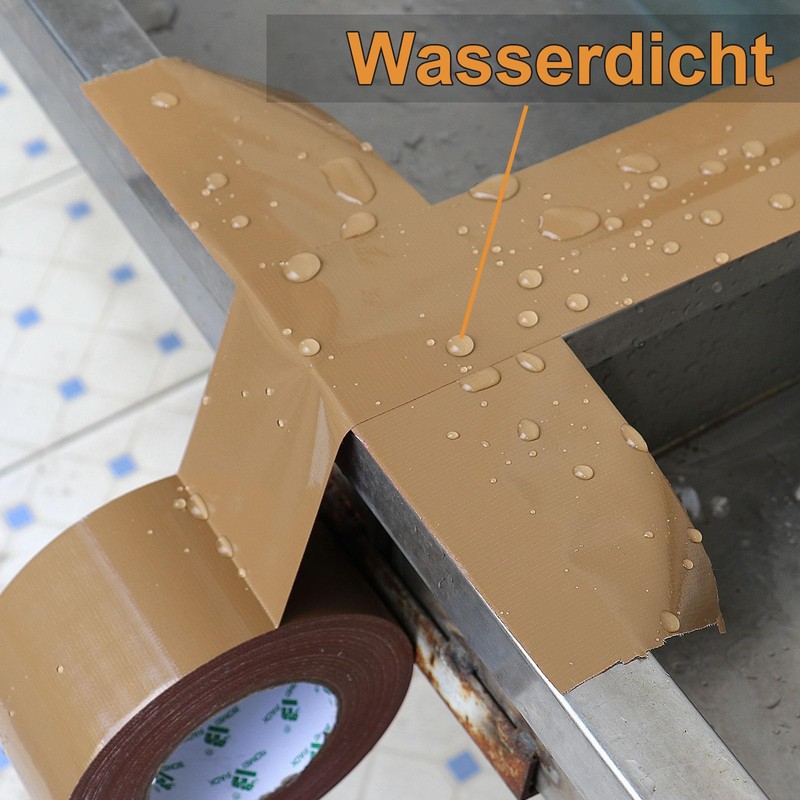 BOMEI PACK [30 m x 75 mm Duct Tape, Brown,
