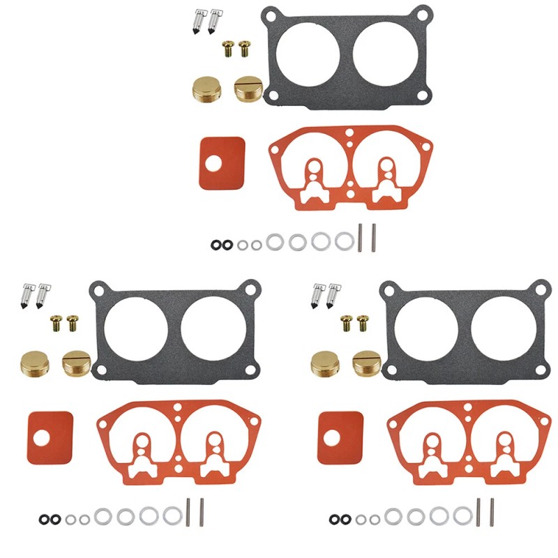 golfpartstore 3× Carburetor Rebuild Kit For Outboard V-6 For Yamaha