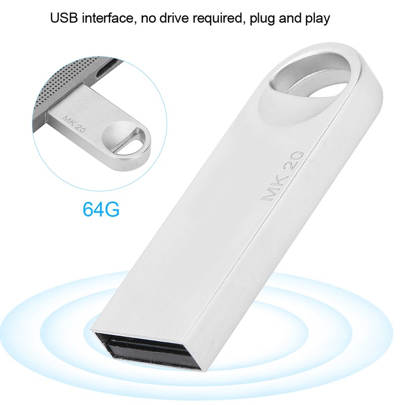 MAIKOU Mini Aluminum Alloy U Disk Portable Fashionable USB 2.0