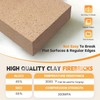 Firebricks, Food Grade Clay fire Bricks, 3000F Size 9″ x