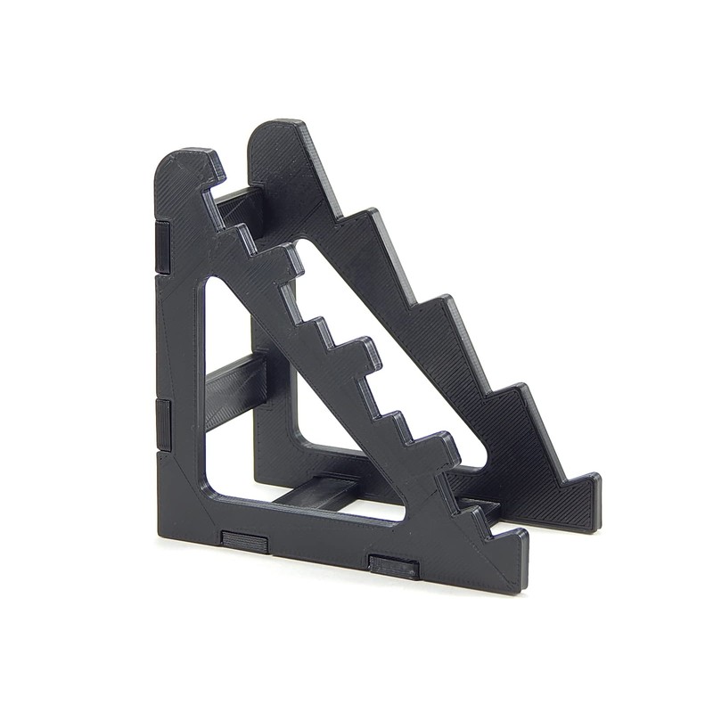 Black Knife Display Stand Rack Holder Organizer For 4 Pocket