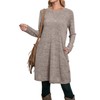 Fall Dresses for Women 2025 Long Sleeve Sweater Dress Winter