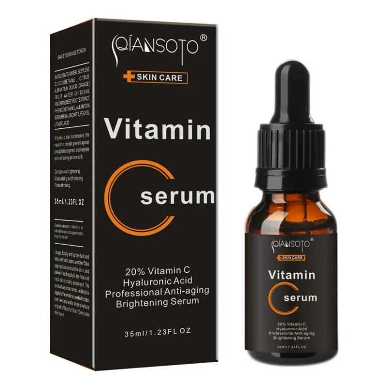 Sérum Facial Vitamina C Ácido Hialurónico Hidratante