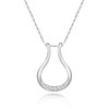 Goxygen Ring Holder Necklace for Women-Adjustable Elegant Wedding Engagement Ring