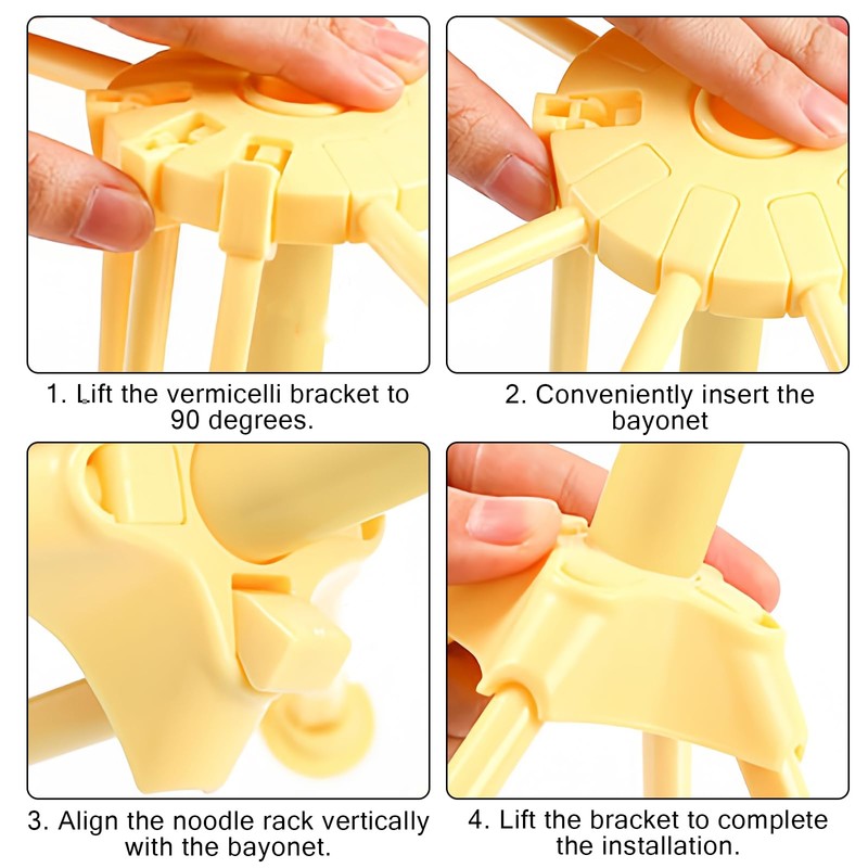 Wisebom Pasta Dryer Pasta Stand, Foldable Pasta Dryer Pasta Stand