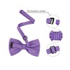 Allegra K One-Touch Bowtie, Polka Dot Pattern, Adult, Formal Bowtie,