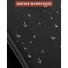 TINDTOP Grand Piano Cover, Leather Waterproof Dustproof Baby Piano Cover