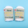 PWHAOO 1 Pair American Football Socks Real Women Love Football