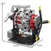 Mould King 10211 Radial Aircraft Engine Motor Model That Runs