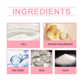 Pink Powder,Pink Powder Setting,Beauty Blurring Powder,Blurring Setting Powder,Waterproof Setting Powder,Beauty Pink Setting Powder, Waterproof, Natural,Powder for All Skin Tones