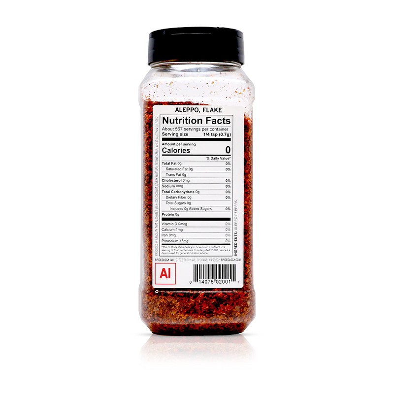 Spiceology - Aleppo Pepper Flakes - Dried Ground Aleppo Pepper