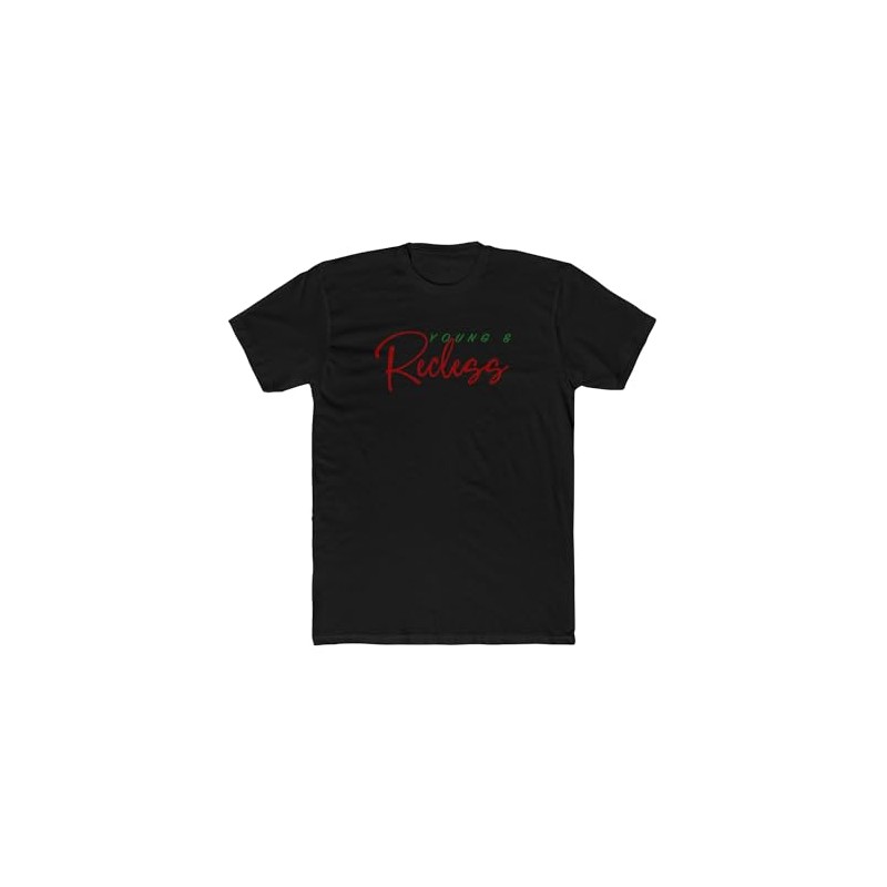 Young and Reckless T-Shirt- Men's Solid Black