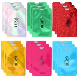 18Pcs RFID Card Sleeves, Credit Card Sleeves Protectors
