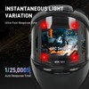 GOL-SIV WHA100 Welding Helmet with Large - Screen, Four Sensors,