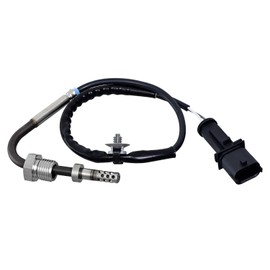 HELLA 6PT 010 376-321 Sensor, Exhaust Gas Temperature – 2-Pin – Screwed – Cable: 330 mm – with Mounting Clips on Cable