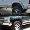 G-PLUS Front Rear Fender Hardware Kit Compatible With Chevy Universal