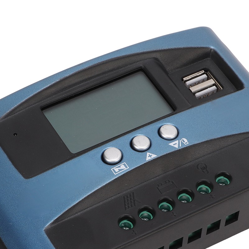 LCD Solar Charge Controller Solar Panel Controller Mobile Phone APP