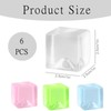 6 Pcs Nice cubes,Ice cube Squishy,Squishy cube,Ice Cubes Squeeze Toys,ice