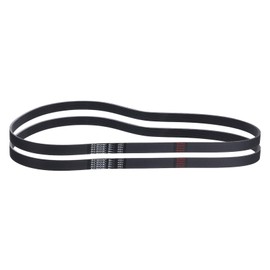 uxcell 2pcs 450J8 PJ V-Ribbed Belt 8 Ribs 45" Length x 0.74" Width x 0.14" Height, EPDM Rubber Poly V Belt, Multi Wedge Micro V Belt