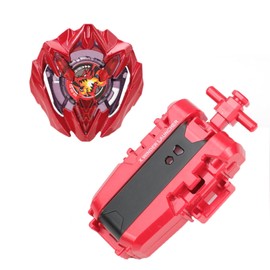 Gyro X Set, Buster Dran UX Attack Type with X String Launcher, Right-Spin Starter Pack, Great Toy Gift for Boy Kid 6+