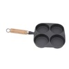 Egg Frying Pan, Cast Iron Cooking Utensils 4 Cup Egg