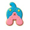 Puppy Dog Butt Hole cookie cutter 3.75x3" (Random Color)