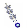 Turkish Blue Evil Eye Butterfly Wall Hanging Decoration Ornament (3