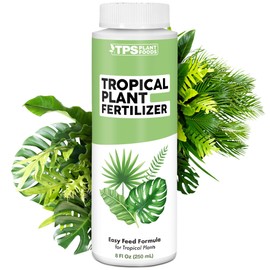 TPS NUTRIENTS Tropical Plant Fertilizer for All Tropical Indoor and Outdoor Plants, Liquid Plant Food 8 oz (250mL)
