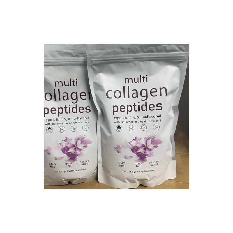 【All-Natural Ingredients】New 1/2Pack 𝐌𝐮𝐥𝐭𝐢 𝐂𝐨𝐥𝐥𝐚𝐠𝐞𝐧 𝐏𝐞𝐩𝐭𝐢𝐝𝐞𝐬 𝐏𝐨𝐰𝐝𝐞𝐫 (2Pack)