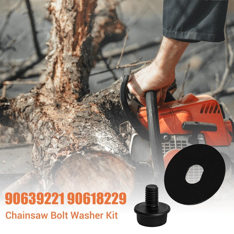 90639221 90618229 Chainsaw Bolt Washer Kit, Compatible with DeWalt Chainsaw