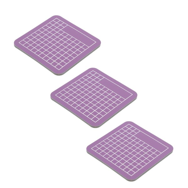 TEHAUX 3pcs Handcraft Cutting Mats Non-Skid Crafting Board for Sewing