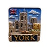 3D -YORK ENGLAND NORTH YORKSHIRE Fridge Magnet City Souvenir Travel