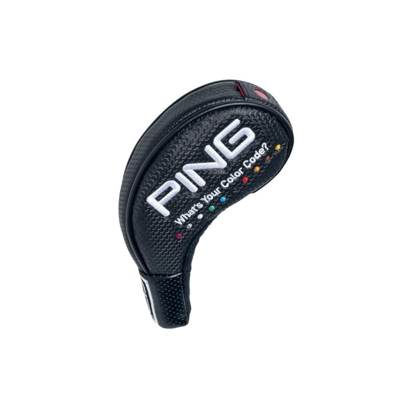 Pin PING Headcover Color Code Iron Cover Black