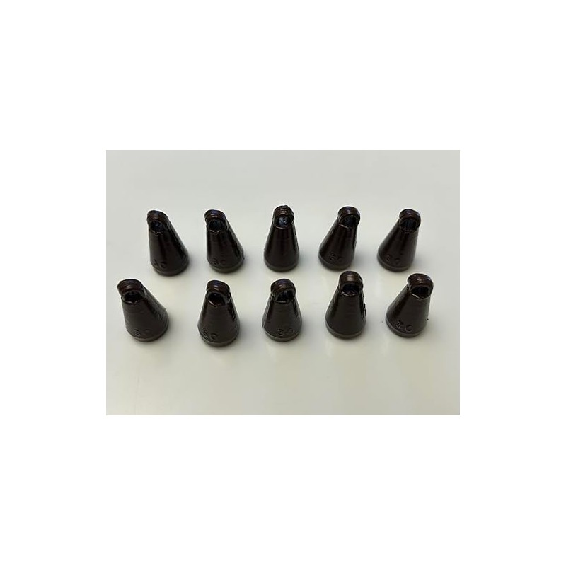 TMC Pack of 10 x Fishing plummets - 30 gram